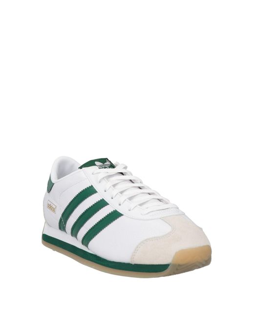 Adidas Originals Green Sneakers Leather for men