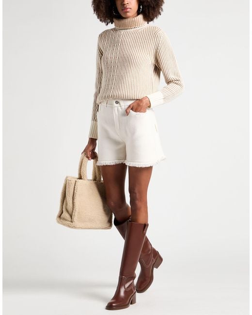 Moorer White Turtlenecks