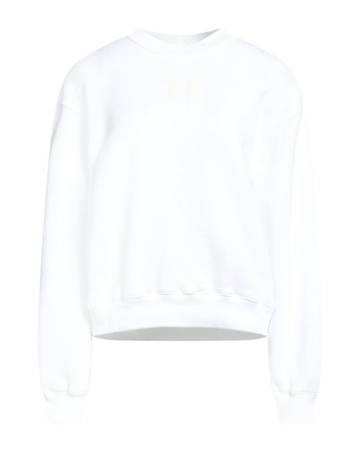 Alexander Wang White Sweatshirt