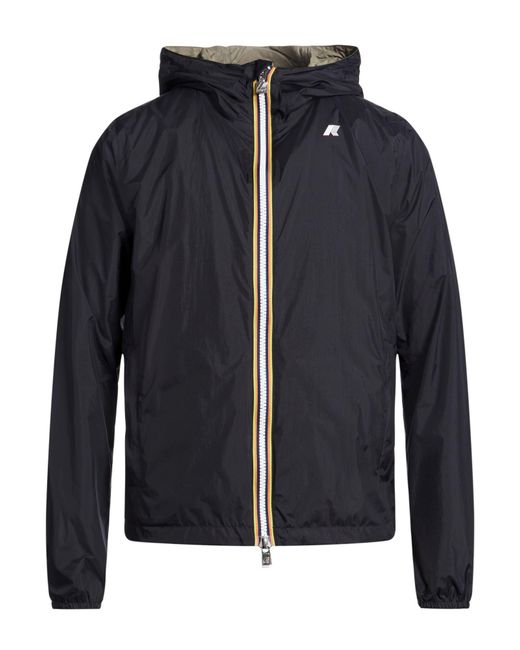 K-Way Black Jackets for men
