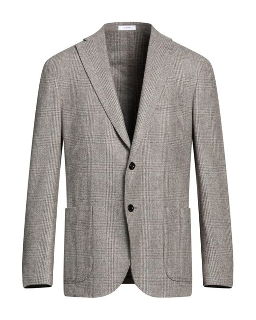 Boglioli Gray Blazer for men