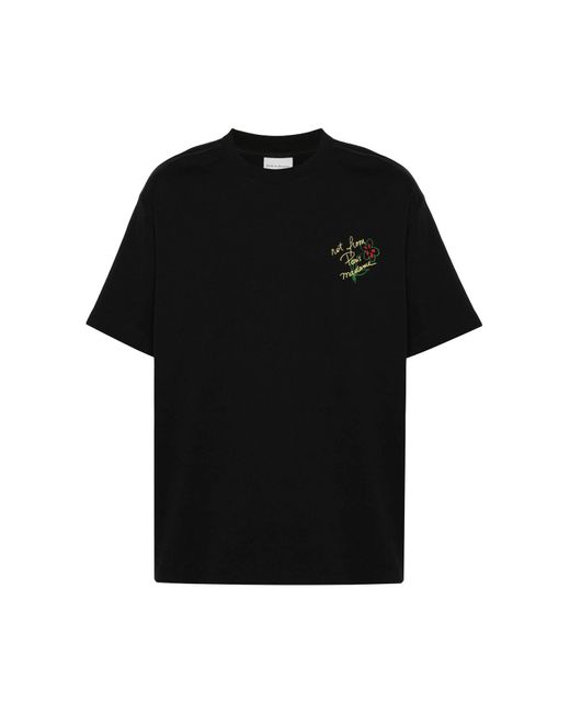 T-shirt di Drole de Monsieur in Black da Uomo