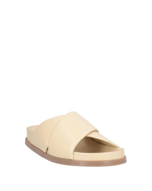 Mansur Gavriel Natural Sandals