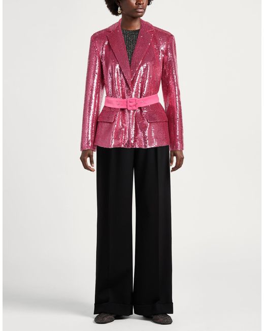Manila Grace Pink Blazer Polyester