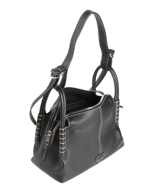 Tod's Black Shoulder Bag Leather