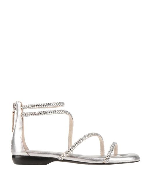 Ash White Sandals