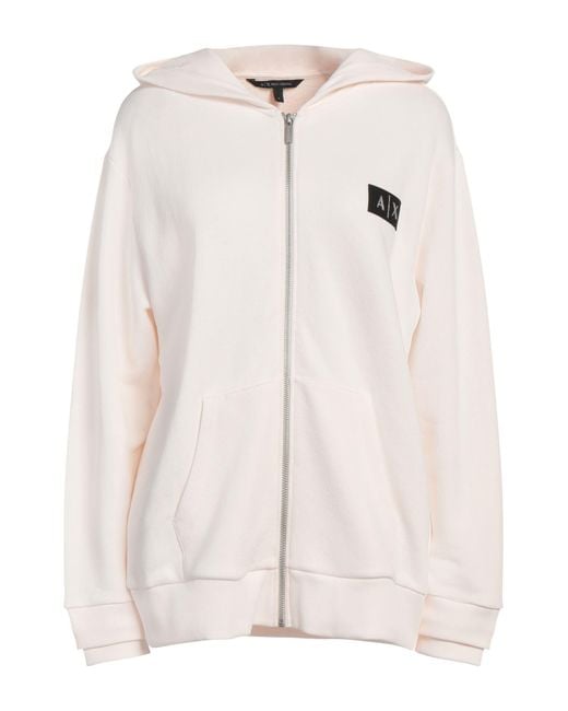 ARMANI EXCHANGE Natural Sweatshirt Cotton, Polyester