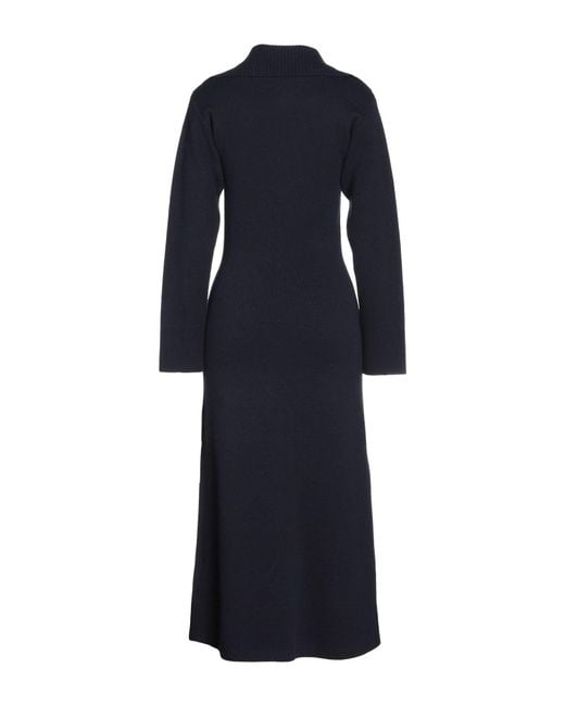Sandro Blue Midi Dress