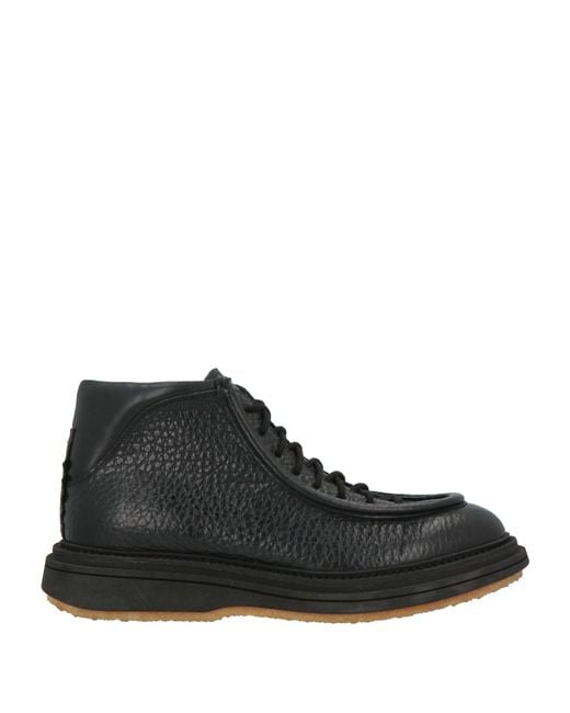 THE ANTIPODE Black Ankle Boots Leather for men