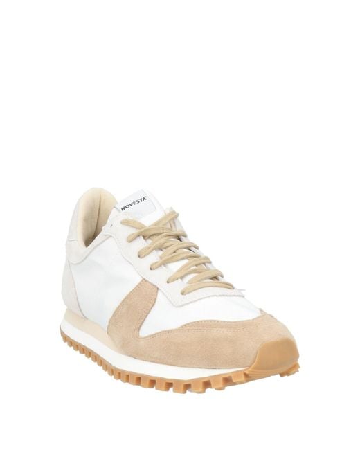 Novesta Natural Sneakers Textile Fibers, Leather for men