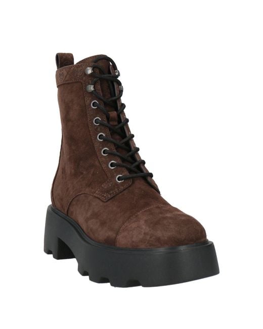 Tory Burch Brown Ankle Boots Leather