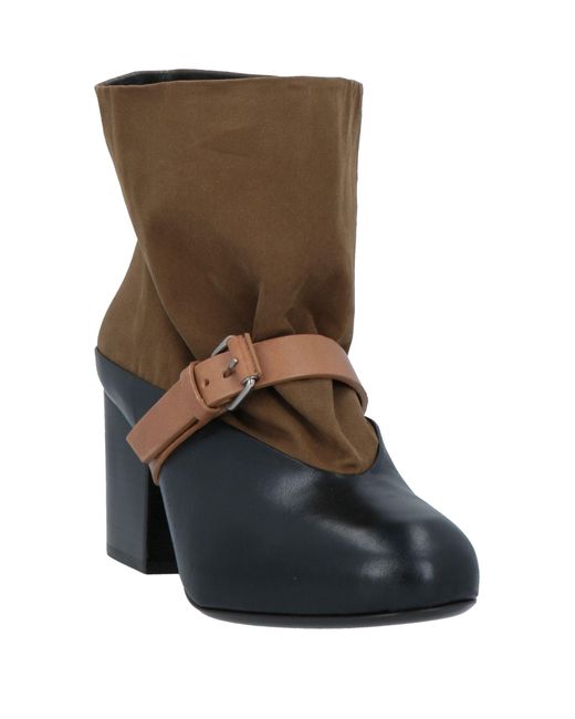 Lemaire Brown Ankle Boots