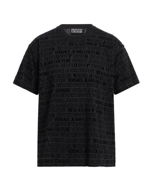 Versace Jeans Couture T-shirts in Black für Herren
