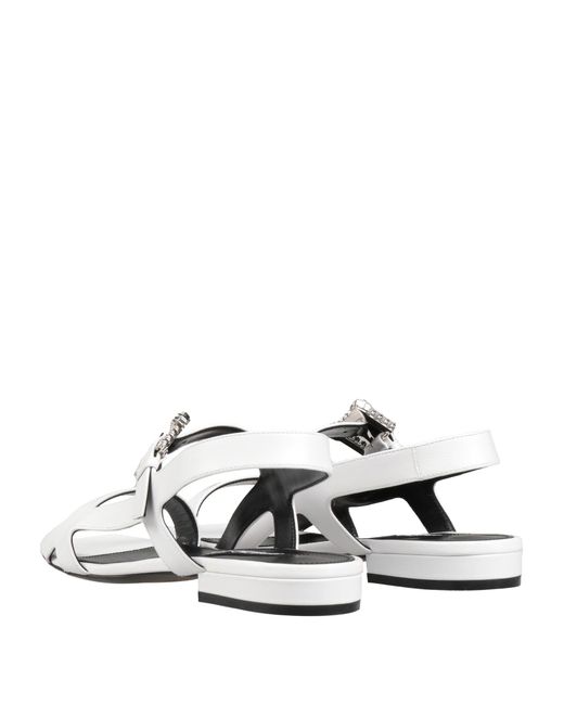 Sergio Rossi White Sandale