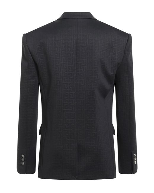 Balmain Black Suit Jacket for men