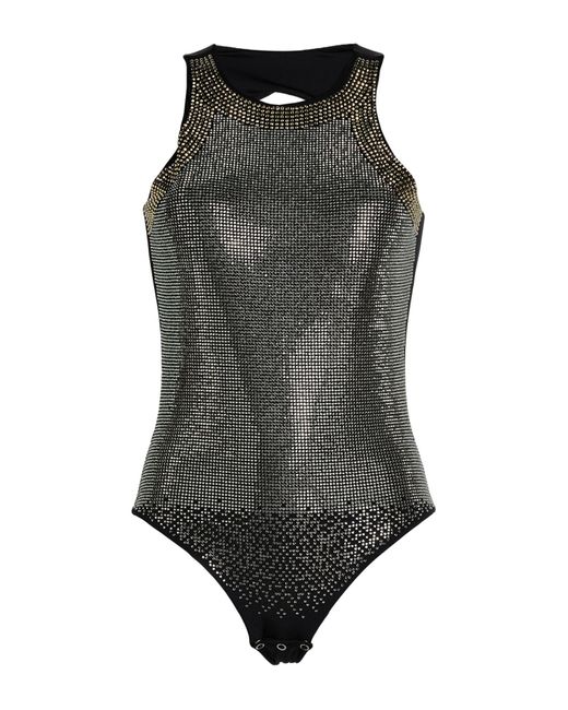 Fisico Gray Bodysuit