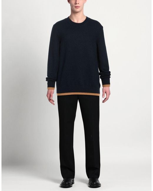 M.Q.J. Blue Midnight Sweater Viscose, Polyamide for men