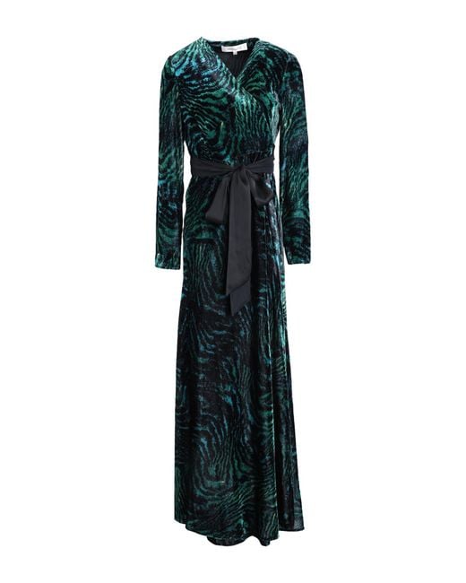 Diane von Furstenberg Green Maxi-Kleid