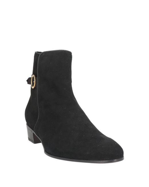 Lardini Black Lidofort Per Ankle Boots Leather for men