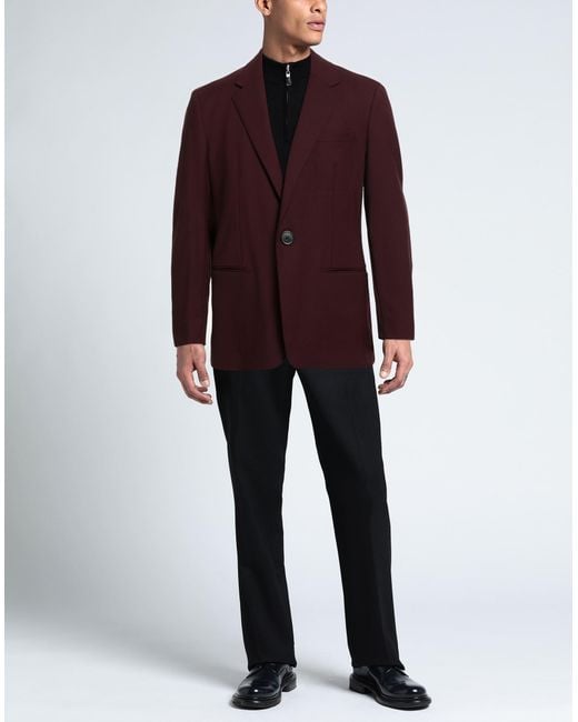 Blazer di THEORY PROJECT in Purple da Uomo
