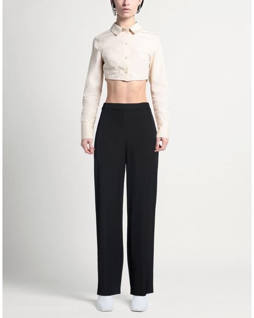 Hanita Black Trouser