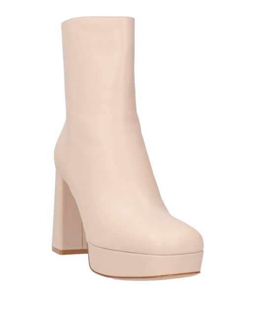 Gianvito Rossi Natural Ankle Boots