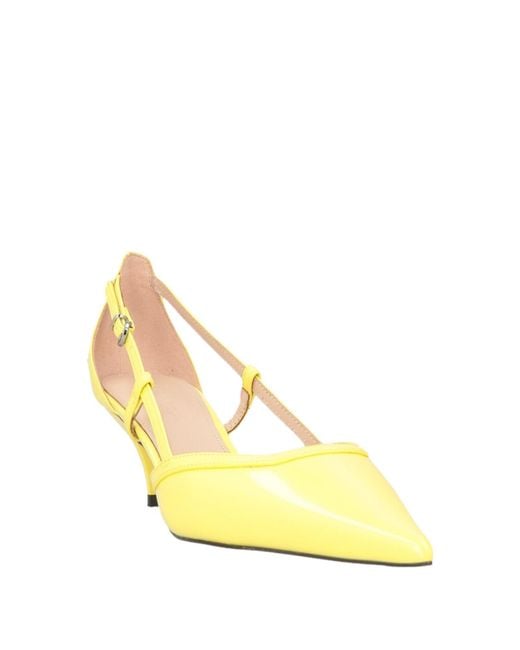 Pinko Yellow Pumps
