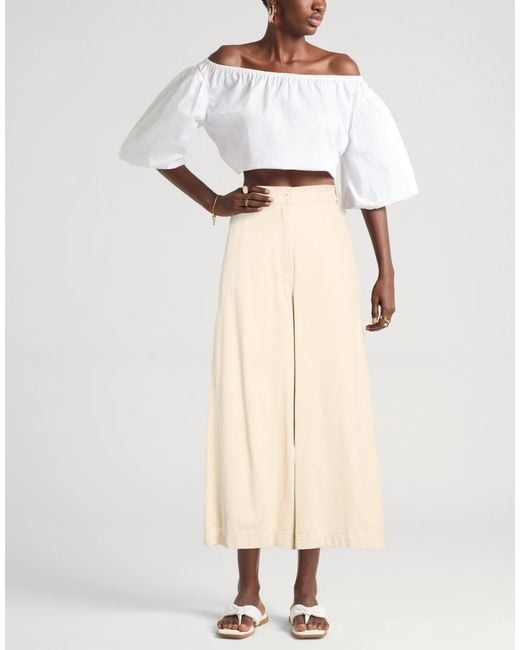 Weekend by Maxmara Natural Pants Cotton