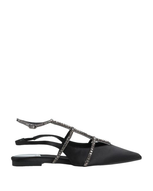 Jeffrey Campbell Black Ballet Flats
