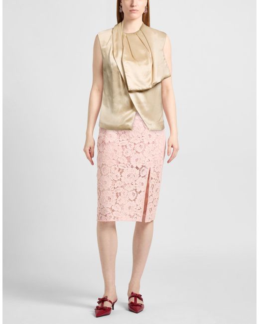Lanvin Natural Top Viscose, Silk