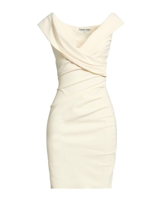 La Petite Robe Di Chiara Boni Natural Mini Dress Polyamide, Elastane