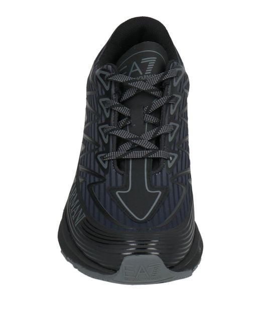 EA7 Black Trainers for men