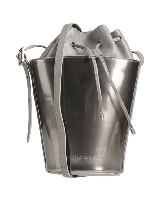 Brunello Cucinelli Gray Umhängetasche