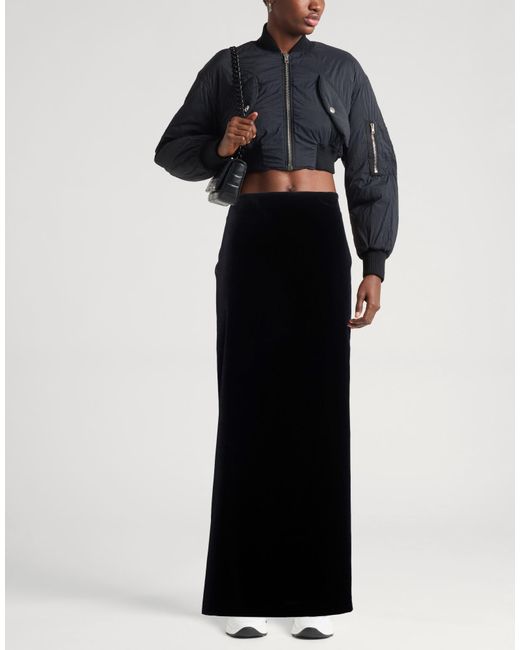 Tom Ford Black Maxi Skirt Cotton