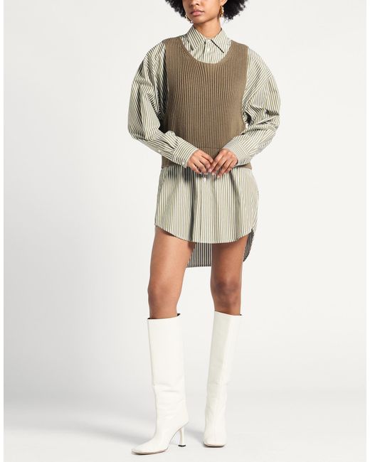 Minivestido MSGM de color Green