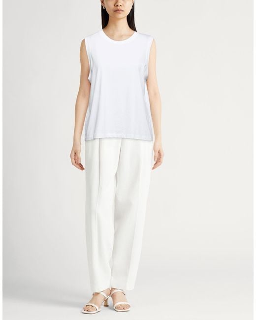 Vince White T-Shirt Pima Cotton