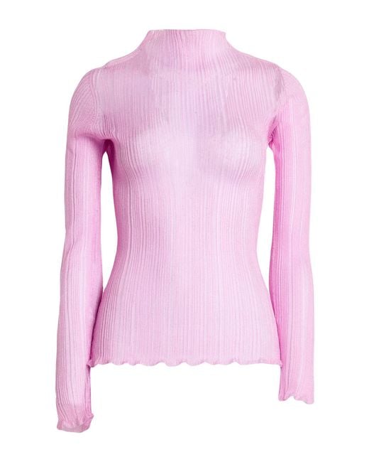 Emporio Armani Pink Turtlenecks