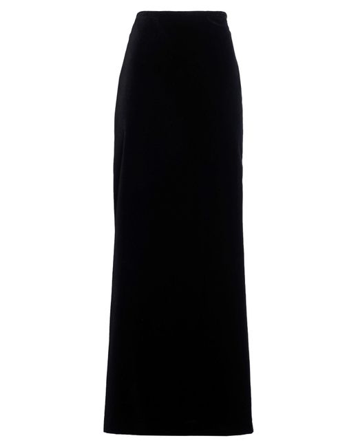 Tom Ford Black Maxi Skirt Cotton