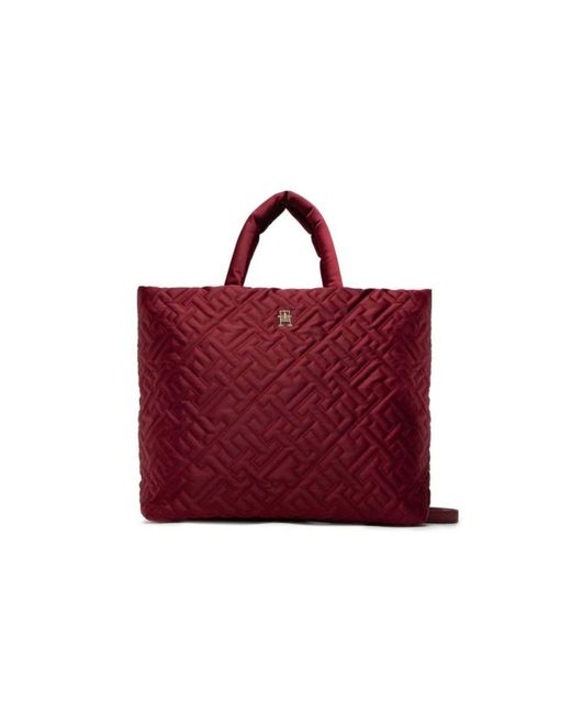 Bolso de mano Tommy Hilfiger de color Red