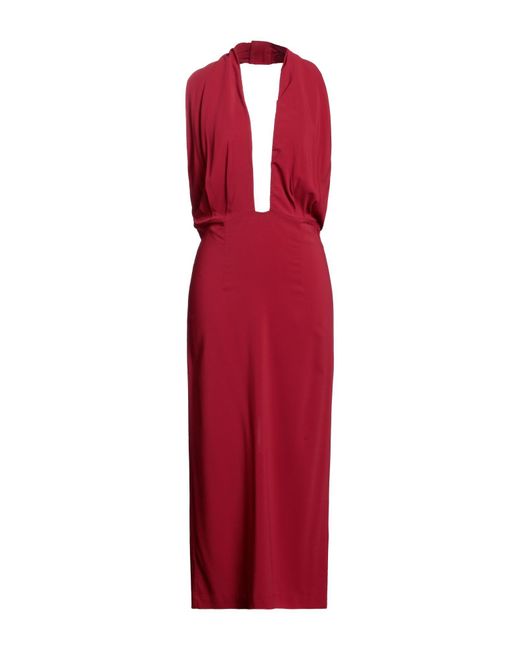 Liviana Conti Red Maxi Dress