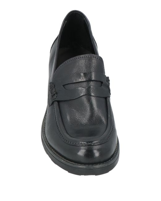 Pawelk's Gray Loafers Leather