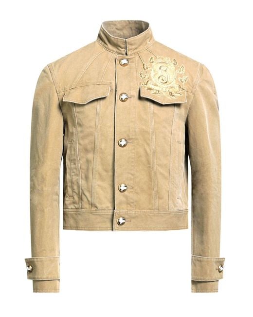 Burberry Natural Jacket Cotton for men