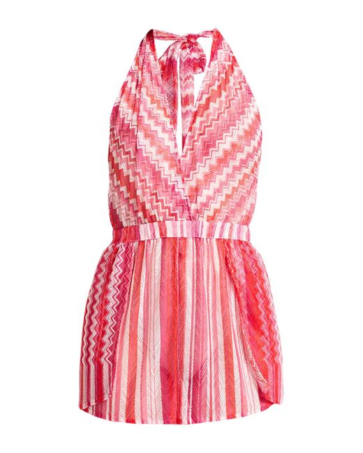 Missoni Pink Playsuit Polyester
