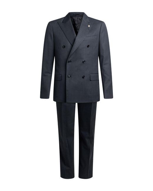 Lardini Blue Suit for men