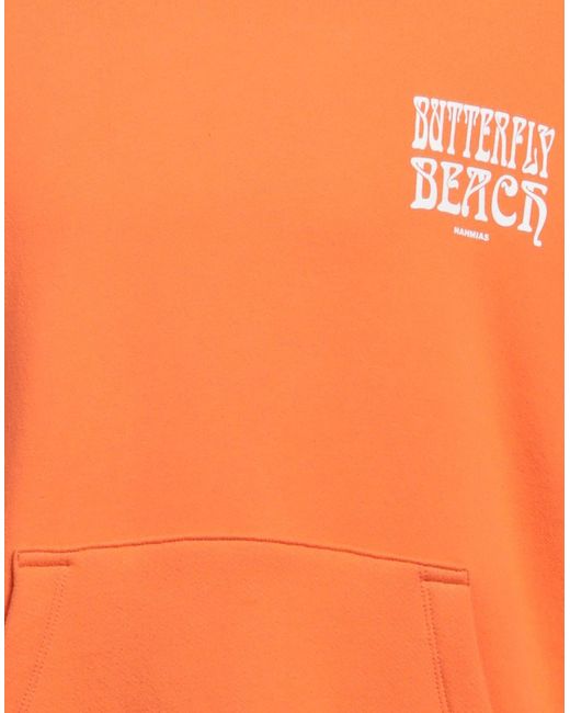 NAHMIAS Orange Sweatshirt for men
