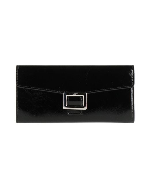 Roger Vivier Black Handbag Leather