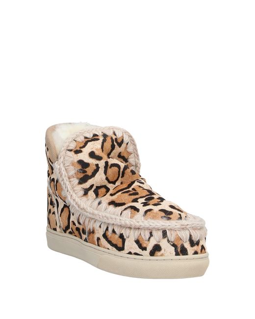 Mou Natural Ankle Boots