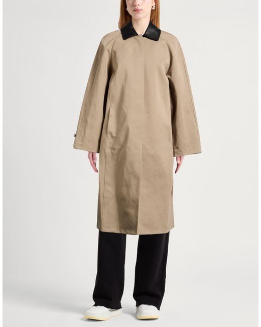 Staud Natural Overcoat & Trench Coat