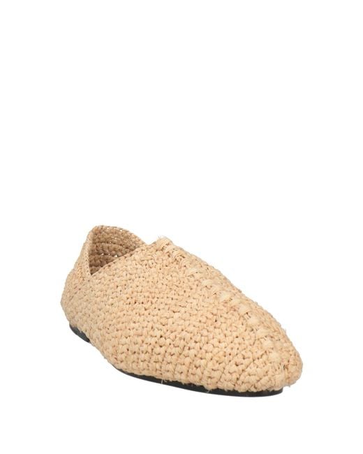 Jil Sander Loafers Natural Raffia for men