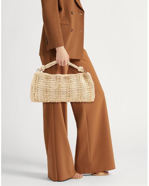 Cult Gaia Natural Handbag Textile Fibers